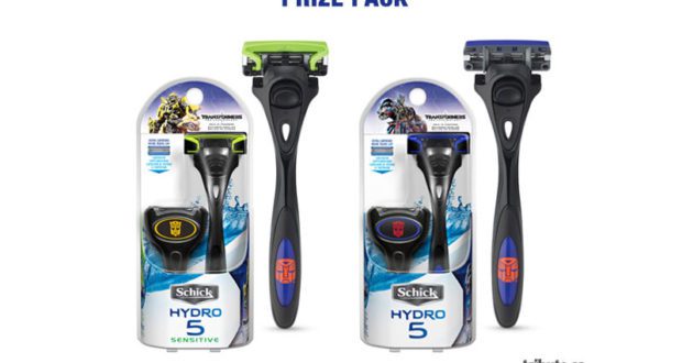 Rasoirs Schick Hydro® 5 édition limitée Transformers "The Last Knight"