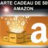 Carte cadeau Amazon de 50$