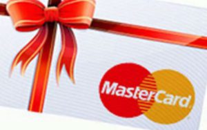 Carte cadeau Mastercard de 50$