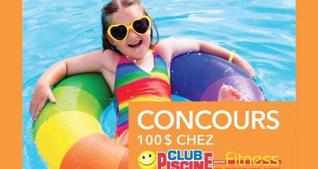 Une carte cadeau de 100$ chez Club Piscine
