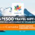Carte-cadeau de voyage de 1500$