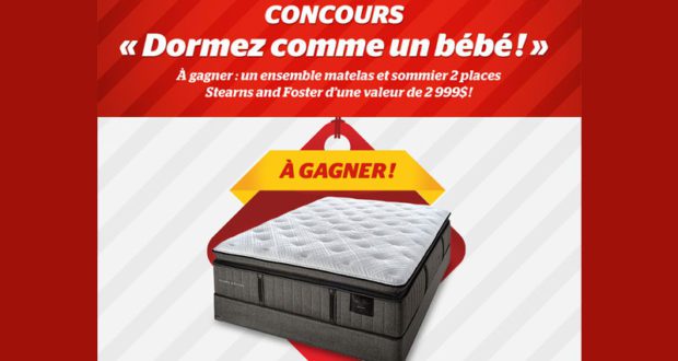 Ensemble matelas et sommier deux places de 2999$