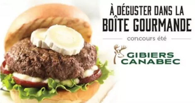 Gagnez votre boîte gourmande d'été Gibiers Canabec