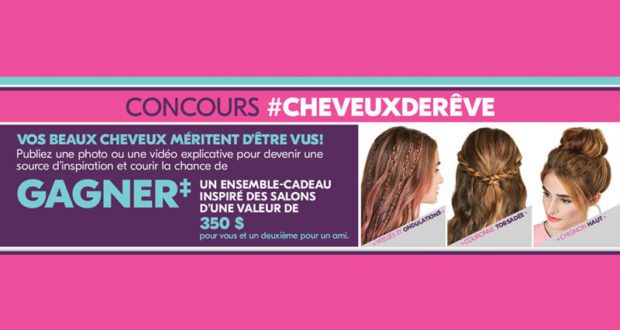 350 $ de produits spécialisés pour les cheveux