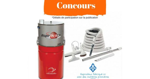 Aspirateur central modèle 500 Aspirtech avec accessoires