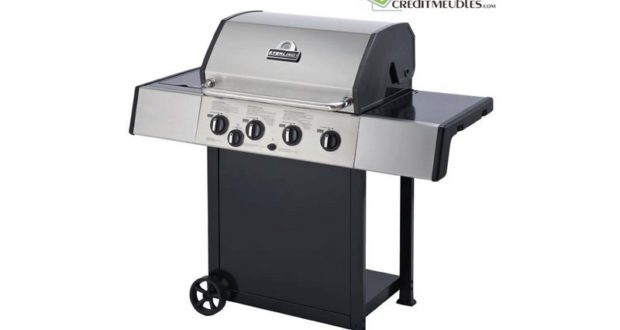 Barbecue au gaz propane, 50 000 BTU, 644 po.ca