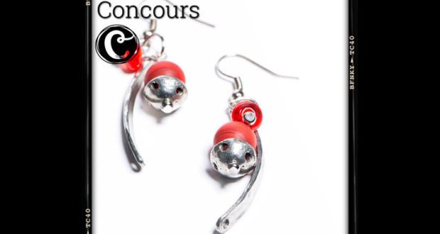 Boucle d'oreilles féminines si graphiques Chrysalides