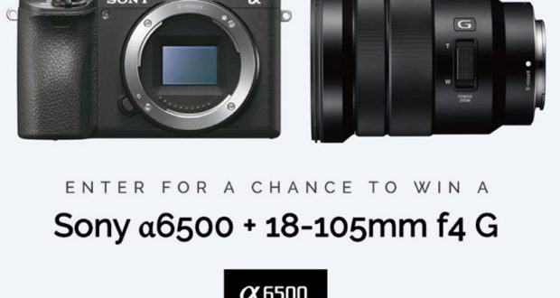 Caméra sans fil Sony α6500 d'une valeur de 1996$