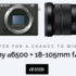 Caméra sans fil Sony α6500 d'une valeur de 1996$