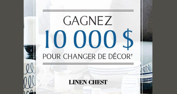 Carte cadeau Linen Chest de 10000$