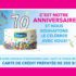 Carte de crédit prépayée de 250 $