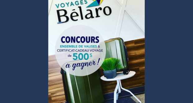 Certificat-cadeau voyage de 500$
