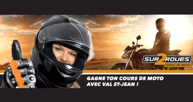 Cours de moto de 865$ avec Val St-Jean