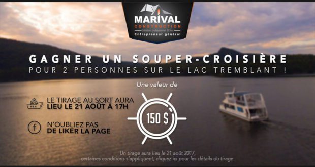 Croisière pour deux avec repas sur le lac Tremblant