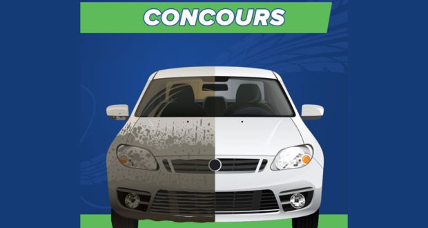 Deux lavages automobile intérieur extérieur
