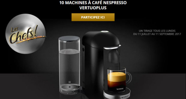 Dix machines à café Vertuo Plus de Nespresso