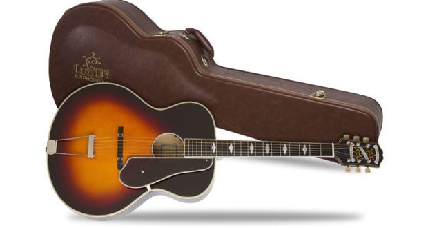 Epiphone Masterbilt Century De Luxe avec un étui rigide