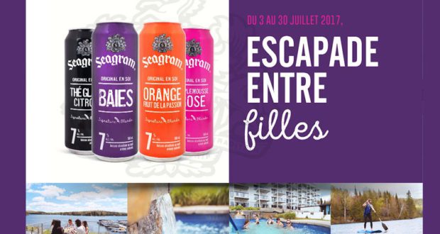 Escapade pour quatre adultes de 1100$