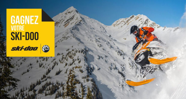 Gagnez la motoneige Ski-Doo 2018 de votre choix
