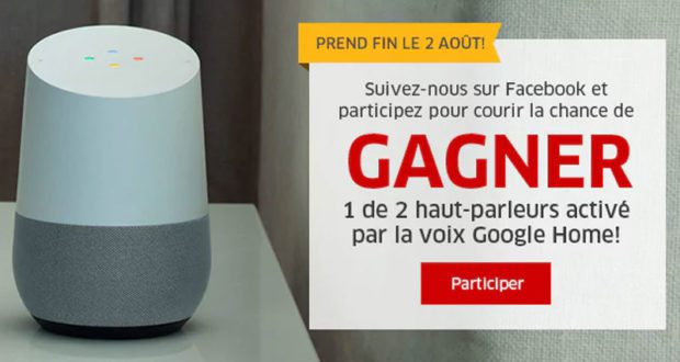 Haut-parleurs Google Home de 179,99 $