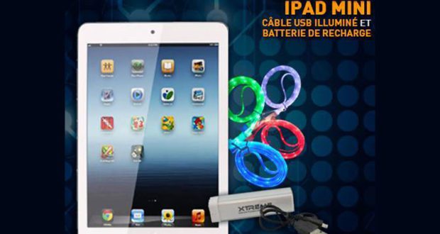 IPad Mini, Câble Usb illimité et batterie de recharge