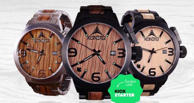 Montre pour les amoureux du bois