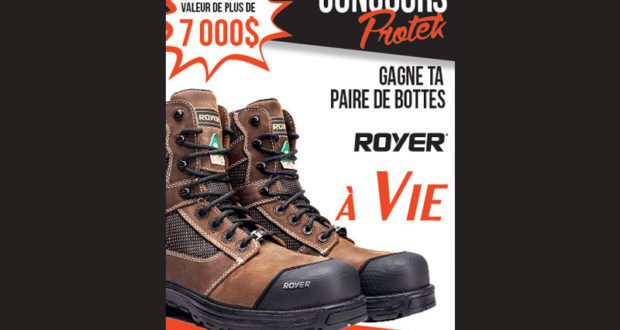 Paire de bottes ROYER par année pendant 25 ans