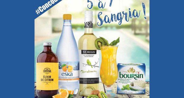 Panier de produits ESKA, Monsieur Cocktail et St.Regis