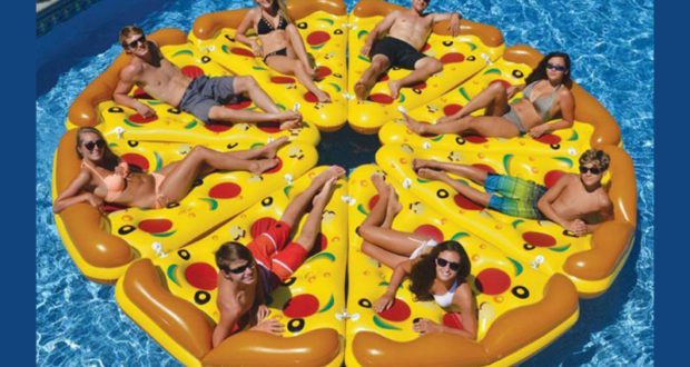 Pizza Flottante gonflable