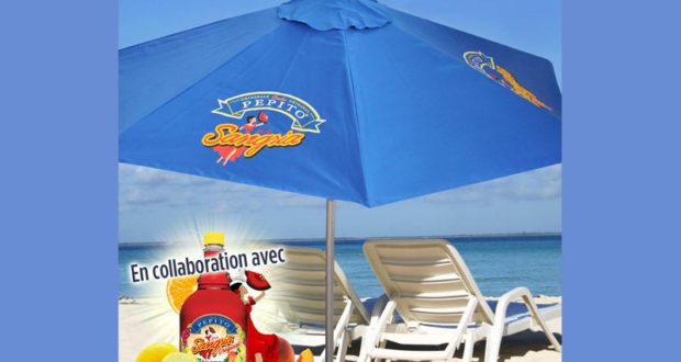 Un beau parasol signé Carlos Pepito Sangria