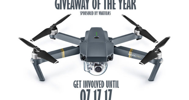 Un drone Mavic Pro de DJI