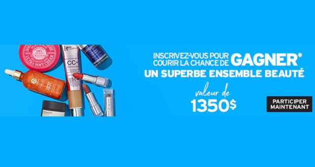 Un ensemble beauté de 1350$