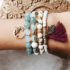 Un ensemble de trois bracelets Fay With Love