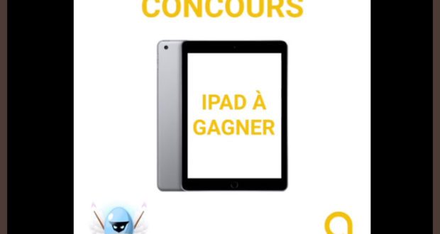Un iPad Mini de la marque Apple d'une valeur de 400$