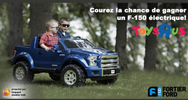 Un mini F-150 électrique (Fisher-Price Power Wheels – Ford F-150)