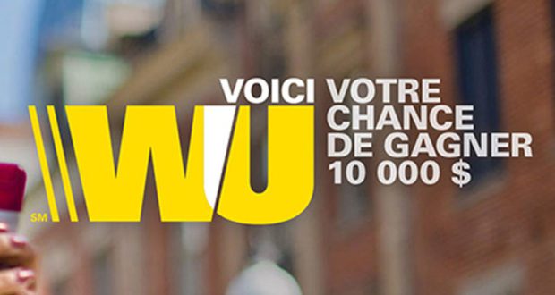 Un montant de 10000 $, remis sous forme de chèque
