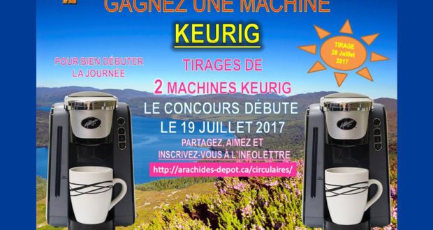 Une machine Keurig d'une valeur de 100 $
