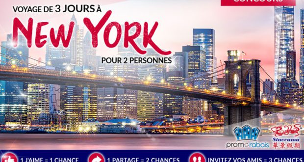 Voyage à New York pour 2 personnes
