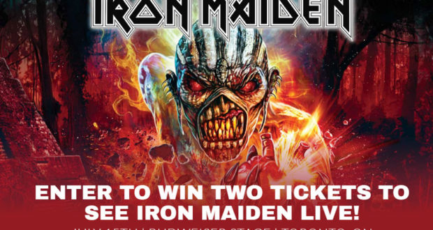 Voyage pour 2 personnes à Toronto pour voir Iron Maiden