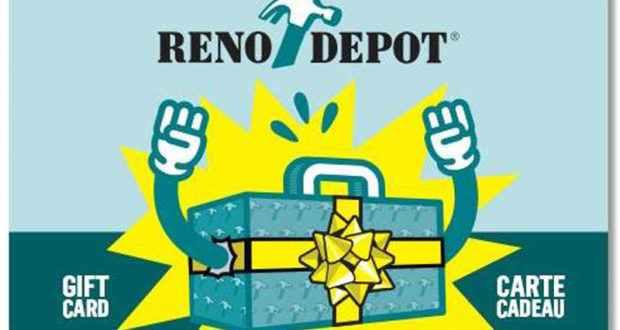 Carte cadeau Reno-Dépot de 750$