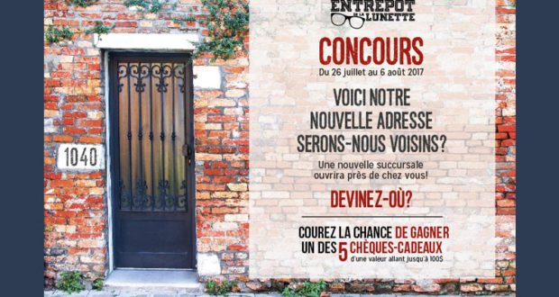 Gagnez l'un des 5 chèques-cadeaux