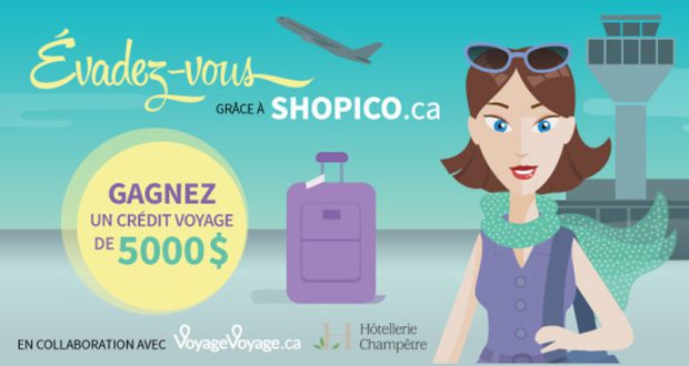 Un crédit-voyage d'une valeur de 5000$