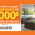 5000$ en produits et service offerts par Kwizine