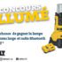 Lampe DEL à faisceau large BluetoothMD 20V MAX de DEWALT
