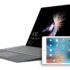 Une tablette Microsoft Surface Pro ou un iPad mini