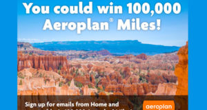 100 000 points Aéroplan