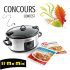 Mijoteuse Crock-Pot ainsi qu'un livre
