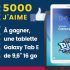 Tablette Samsung Galaxy Tab E de 9,6’’ 16go