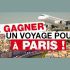Un voyage à Paris pour deux personnes (3750$)