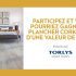 5000 $ pour se procurer un plancher CorkWood TORLYS